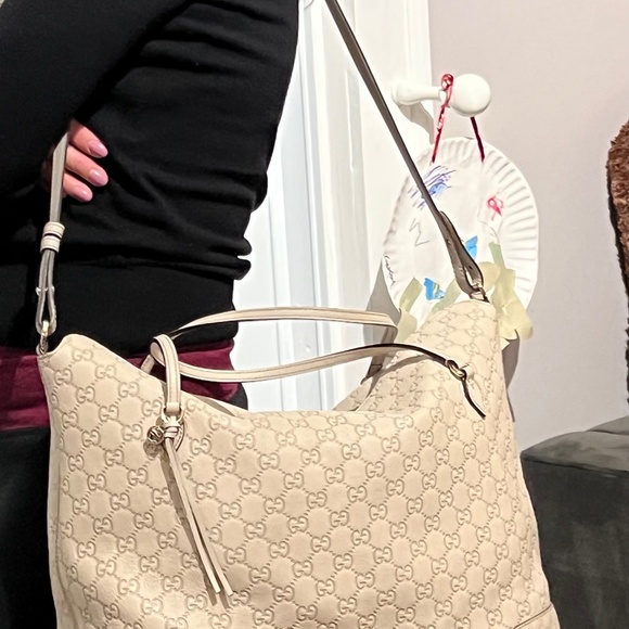 Gucci leather tote bag - Picture 6 of 8